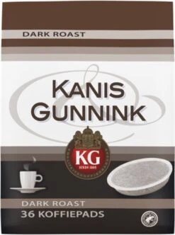 Kanis & Gunnink Dark Roast Koffiepads - 10 X 36 Pads 11 Kanis & Gunnink Dark Roast Koffiepads - 10 X 36 Pads -Woonwinkel 894x1200 5