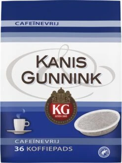 Kanis & Gunnink Cafeïnevrij Koffiepads - 10 X 36 Pads -Woonwinkel 898x1200 1