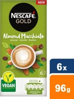 Nescafé Gold Almond Macchiato Oploskoffie - 6 Doosjes à 6 Zakjes -Woonwinkel 900x1200 44