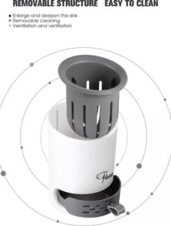 Fleau Luxe WC Borstel Met Houder - Siliconen Toiletborstel - Hygiënisch & Antibacterieel - Vrijstaand Of Hangend - Wit -Woonwinkel 910x1200 4