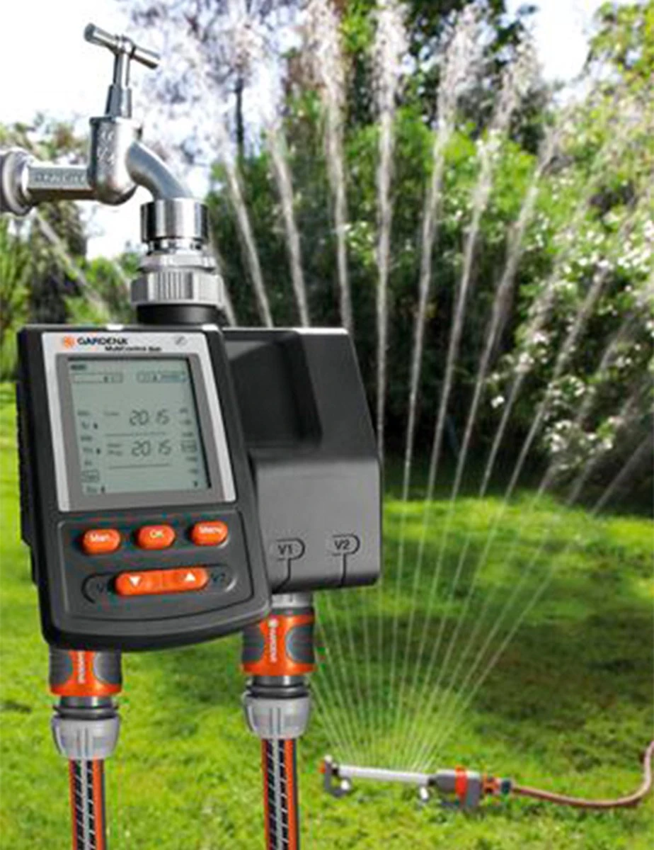 GARDENA Besproeiingsomputer MultiControl Duo - 3 Besproeiingen Per Dag - 1min Tot 3u 59min. 4 GARDENA Besproeiingsomputer MultiControl Duo - 3 Besproeiingen Per Dag - 1min Tot 3u 59min. - Afbeelding 2