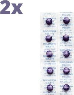 Tepe Plakverklikker Tabletten - 2x 10 Stuks - Voordeelverpakking