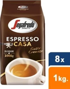 Segafredo Espresso Casa Koffiebonen - 8 X 1 Kg 11 Segafredo Espresso Casa Koffiebonen - 8 X 1 Kg -Woonwinkel 947x1200 1