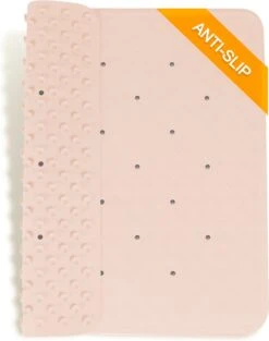 Douchemat Antislip Zalmkleur - 53 X 53 Cm - Antislipmat Douche - Badmat
