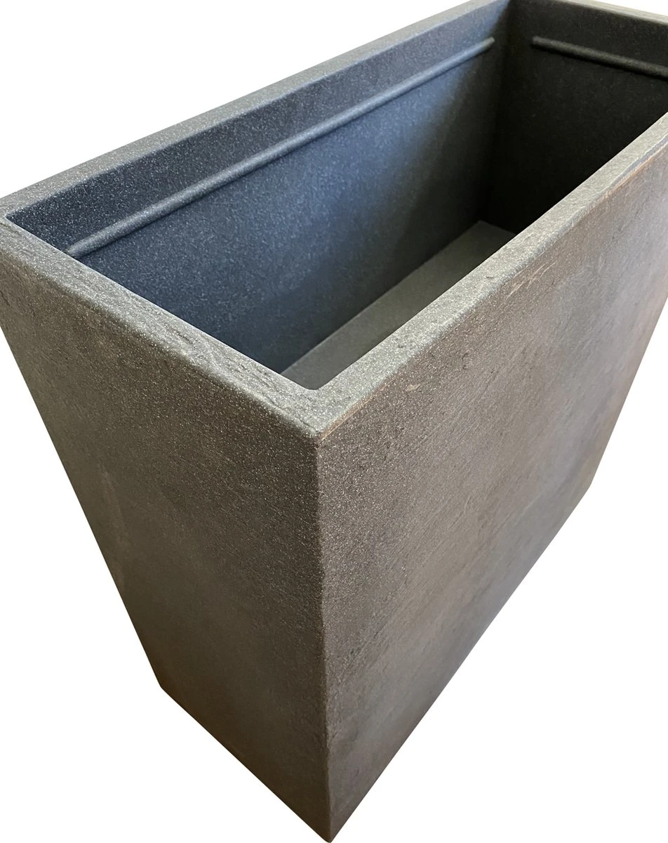 4gardenz® Stone Rechthoekige Bloembak Voor Buiten - 60x60x26cm 7 4gardenz® Stone Rechthoekige Bloembak Voor Buiten - 60x60x26cm - Afbeelding 5