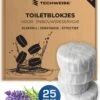 Witte Toiletblokjes Voor Inbouwreservoir Voor O.a Geberit En Grohe - 25 Stuks - Met Lavendel - Vlekvrij - Stortbakblokjes -Woonwinkel 965x1200