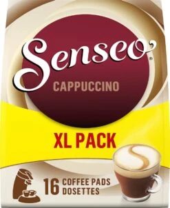 Senseo Cappuccino Koffiepads - 2/9 Intensiteit - 4 X 16 Pads - Voordeelverpakking 17 Senseo Cappuccino Koffiepads - 2/9 Intensiteit - 4 X 16 Pads - Voordeelverpakking -Woonwinkel 981x1200 1
