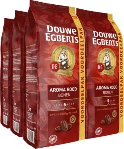 Douwe Egberts Aroma Rood Koffiebonen - 4 X 1000 Gram - Extra Grote Verpakking -Woonwinkel 993x1200 3