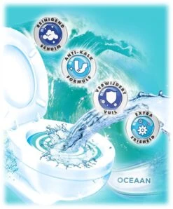 Witte Reus Toiletreiniger - Kracht Actief Gel Oceaan - Voordeelverpakking 10 X 700ml -Woonwinkel 996x1200